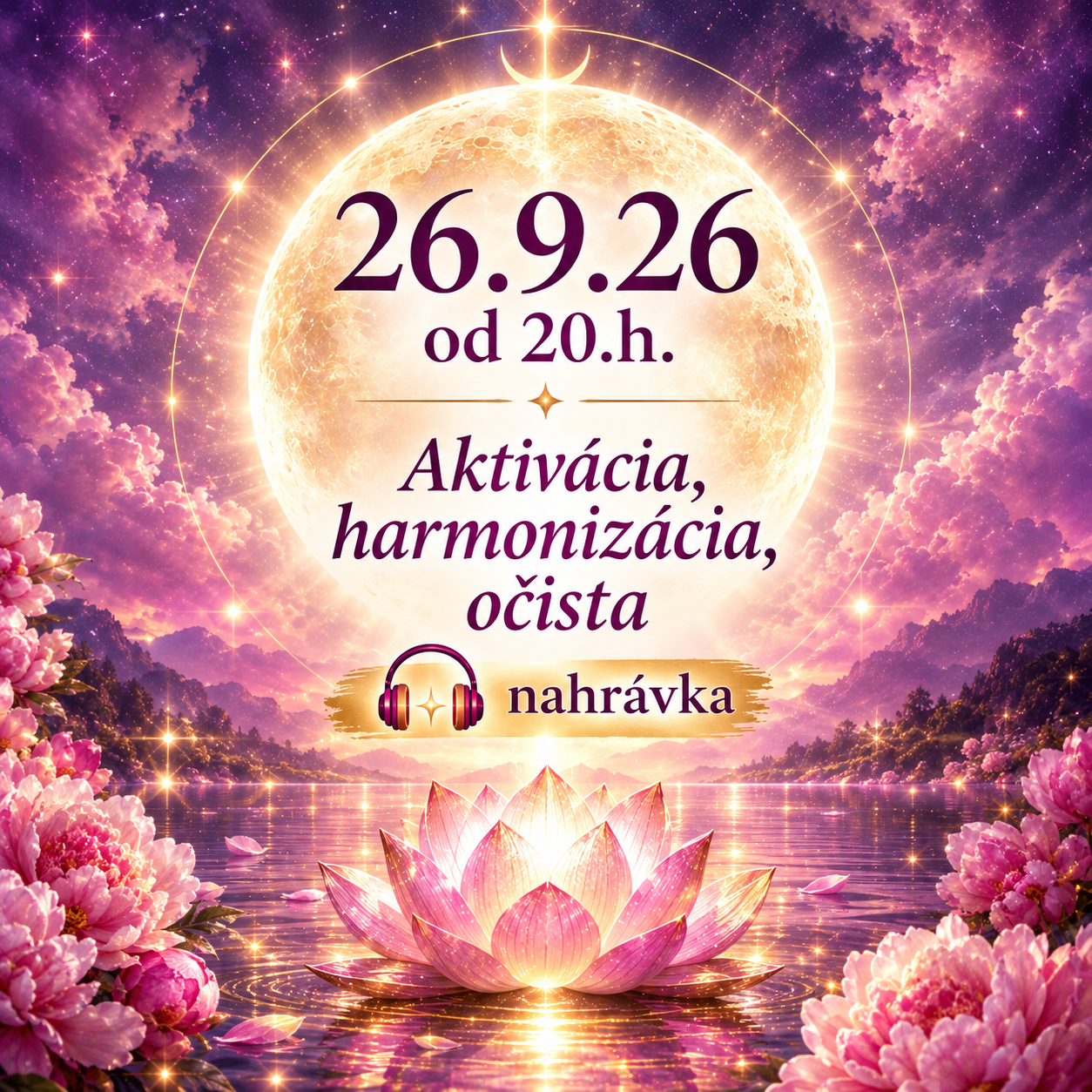 Aktivácia a nahrávka - 26.9.26 - SPECIAL