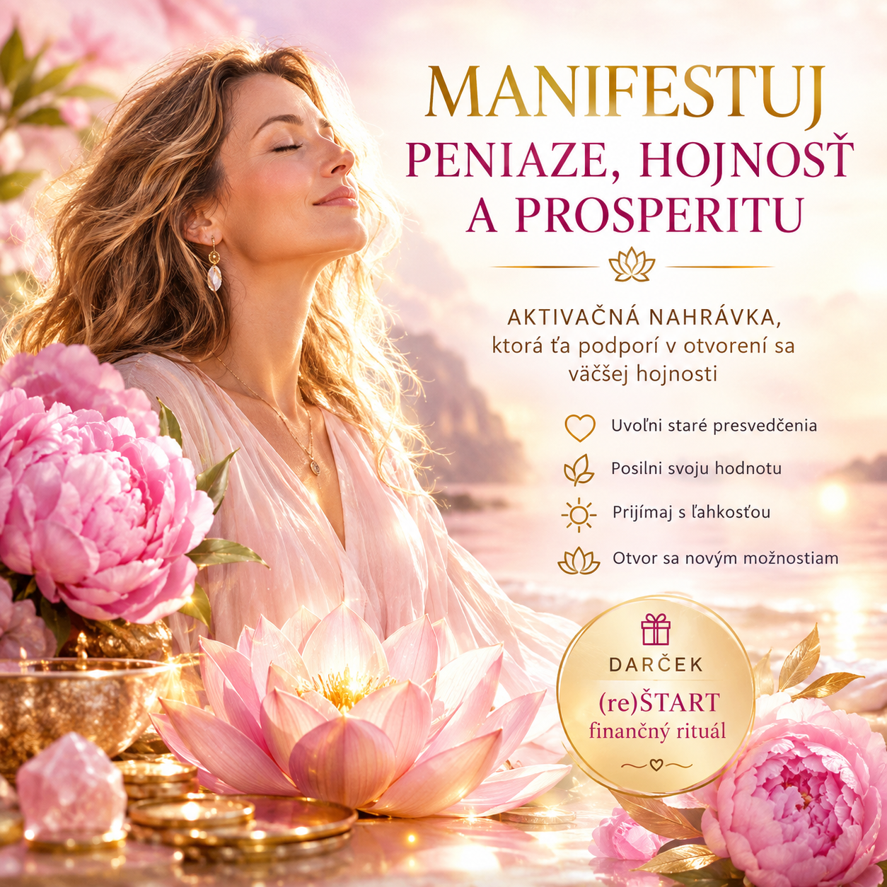 Aktivačná nahrávka - hojnosť, prosperita a manifestácia